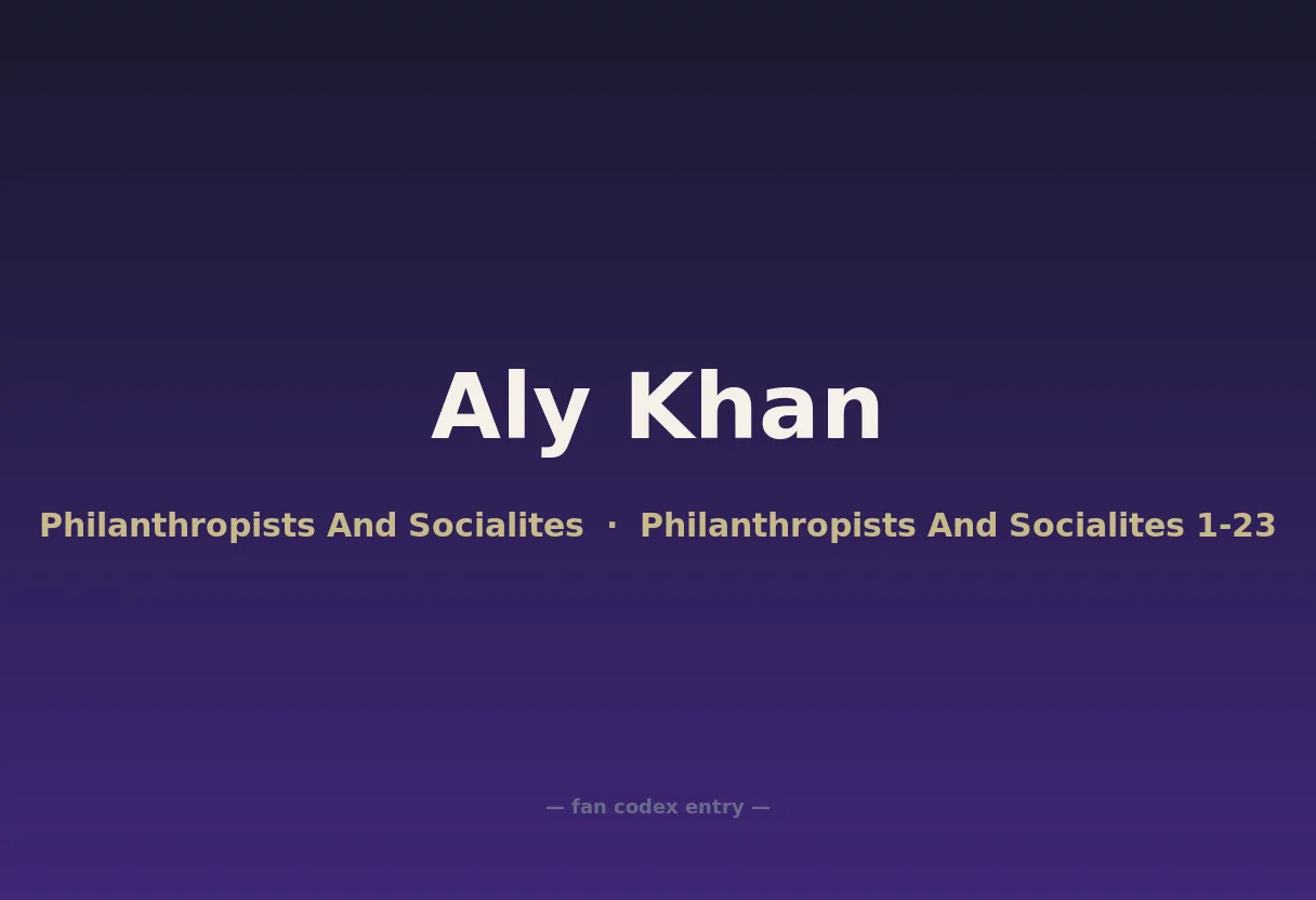 Aly Khan