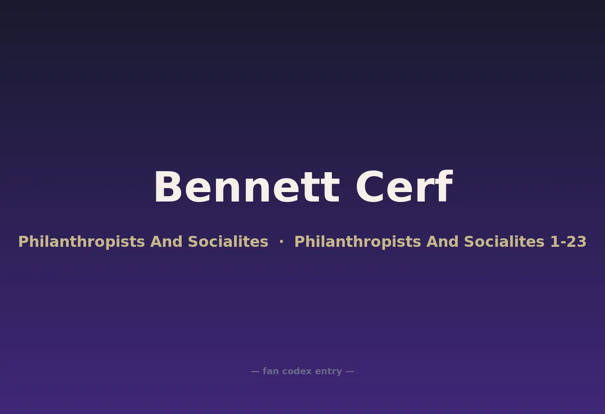Bennett Cerf