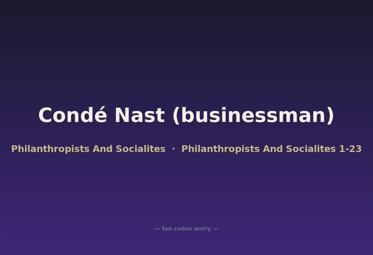 Condé Nast (businessman)