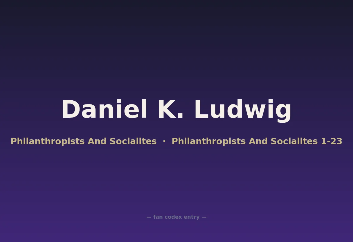 Daniel K. Ludwig
