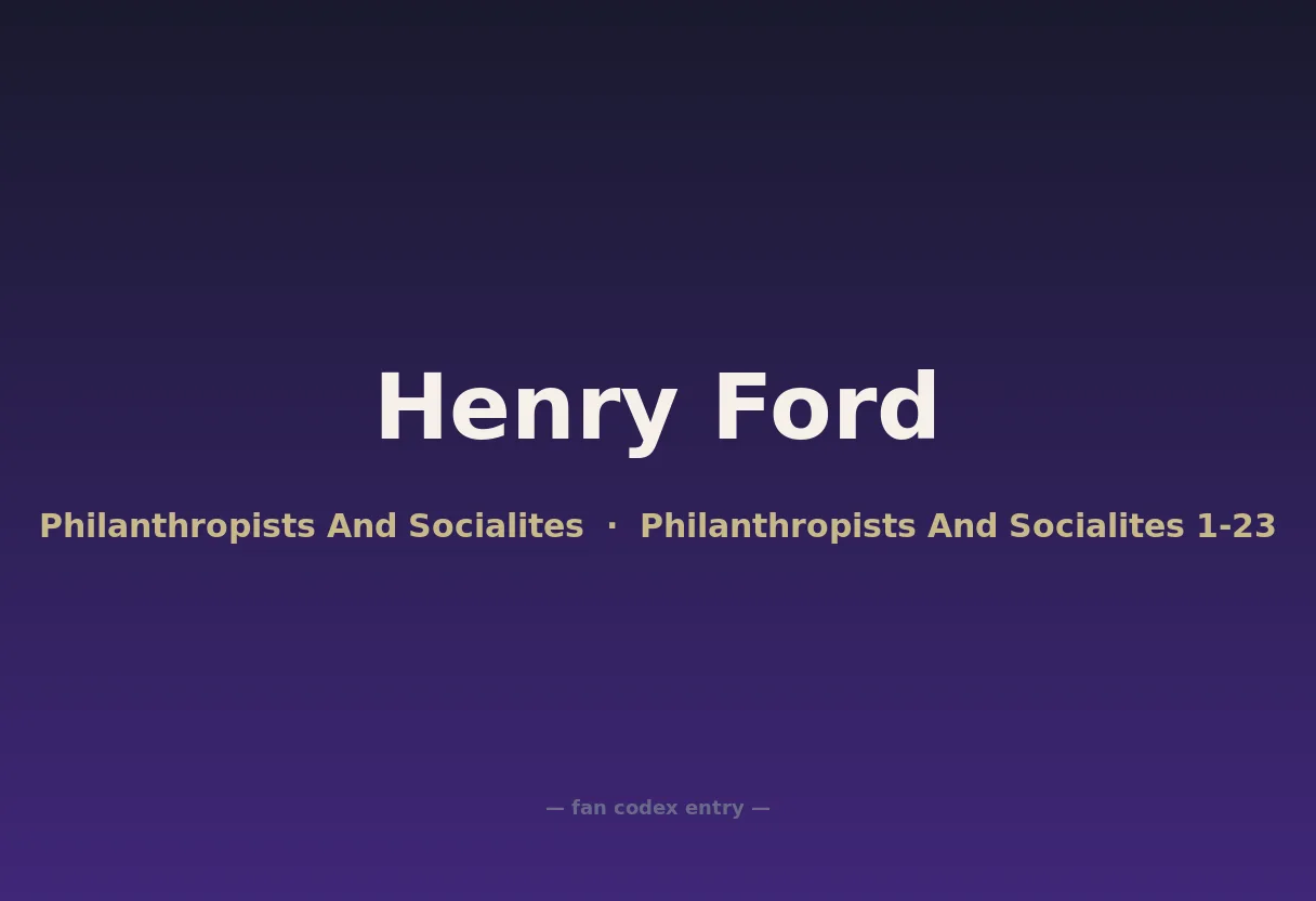 Henry Ford